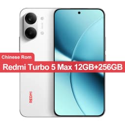 China Version Redmi Turbo 5 Max 512GB/256GB 50MP+20MP Camera 6.83 inch AMOLED Screen Dimensity 9500s 9000mAh Battery 100W