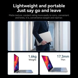 LENO 14.1" Laptop Ultra Slim Intel Core i7 8650U Windows 11 32GB 2TB Gaming Computer PC Gamer Portable Notebook Office Study Work 1080P HD