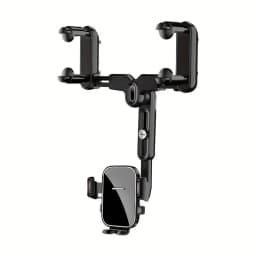 Universal Anti-Shaking Car Phone Holder Clip Type Rearview Mirror Mount for Special Navigation - Car Bracket Support