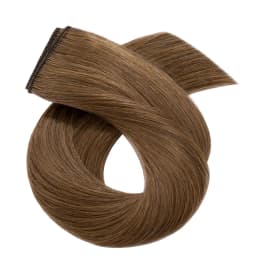 Clip In Human Hair Extensions 1 Piece 5 Clips 3/4 Full Head Clip On Remy Hair Extension Natural Color One-Piece Clip Ins