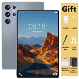 Tablet 1TB ROM 16GB RAM 10 Core Android 13 12000mAh Battery 16MP+32MP Camera 5G WiFi Portable Device Daily Study Video Play Gift