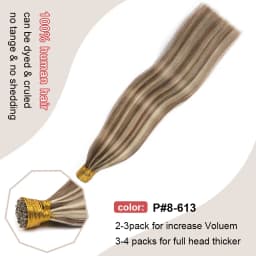 I Tip Hair Extension Straight Human Hair Extensions 40g/50g/ Set Capsule Keratin Natural Fusion Human Hair Extension 12-26inch