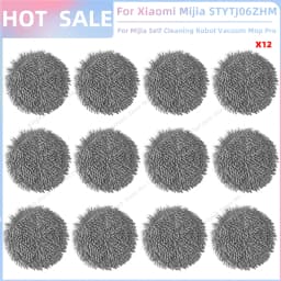 Fit For Xiaomi Mijia Mi Self-Cleaning Robot Vacuum Mop Pro STYTJ06ZHM Replacement Parts Main Side Brush Hepa Filter Mop Cloth