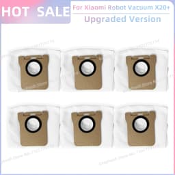 Fit For Xiaomi Robot Vacuum X20+, X10+ / X20 Plus, X10 Plus Parts Roller Side Brush Hepa Filter Mop Cloth Dust Bag Accessories
