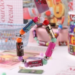 80/160 pcs hot selling toy sticker creative funny stationery stick rolls Sticker bracelet colorful