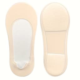 Women's 3D Anti-Slip Low-Cut Boat Socks,Comfortable Invisible Liner Boat Socks, Soft Sponge Cushioning Shock Absorption