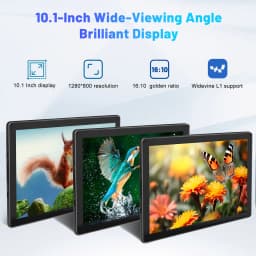 10.1 Inch Black Tablet PC C11 Octa Core A523 Android 14 8GB RAM 64GB ROM Widevine L1 5000mAh Dual Camera OTG WiFi BT5.4 US Local Warehouse