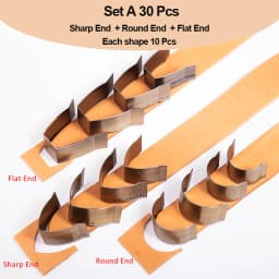 WUTA Leather Round Corner Cutter Leather Wallet Corner Punch Trimmer 1/4 Round Bag Arc-shaped Edge Cutting Knife Mold