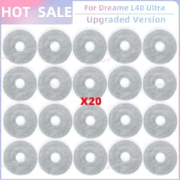 Fit For Dreame L10s Ultra Gen 3/ L40 Ultra/X40 Ultra/ L30s Pro Ultra Heat, MOVA P50 Pro Ultra/P10 Pro Ultra Brush Filter Mop Bag