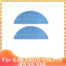 For ILife ZACO V5s Pro V3 V5 V5s V3s V50 X5 Spare Side Brush HEPA Pre Filter Mop Cloth Robot Vacuum Cleaner