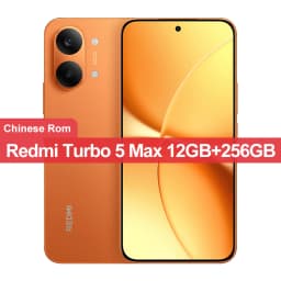 China Version Redmi Turbo 5 Max 512GB/256GB 50MP+20MP Camera 6.83 inch AMOLED Screen Dimensity 9500s 9000mAh Battery 100W