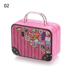 Miniature Suitcase Small Clutch Jewellery Candy Box Doll Handbag for Dolls Miniature Toys Trunk Dollhouse Wholesale