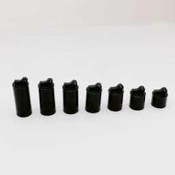 7Pcs Different Height Acrylic Round/Square Finger Ring Jewelry Display Stand Holder Photography Props Showcase Organizer Rack