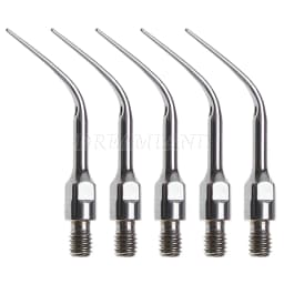5PCS Packing 12 Types Dental Ultrasonic Piezo Scaler Scaling Endo Perio Tip Fit SIRONA scaler CE Certified