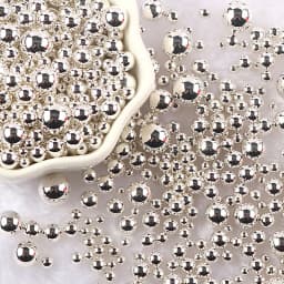 10g Random Mix 3-10mm No Hole ABS Imitation Pearl Bead For Vase Filler Makeup Brush For DIY Jewelry Making Decor F0912