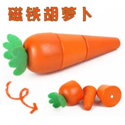 New Baby Magnet Chechele Montessori Educational 3D Vegetable Fruit Onion Wooden kitchen toy Coordination Toy for children Gifts