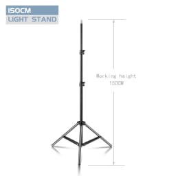 37/68/100/150/190cm Photography Studio Adjustable Light Stand Portable Tripod Stand With 1/4 Screw Head For Flash Photo Studio