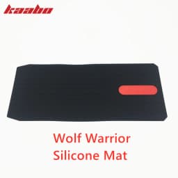 Original Wolf Warrior Silicone Mat for Kaabo Kickscooter Black Foot Pad Sticker for Kaabo Wolf Warrior Electric Scooter Parts