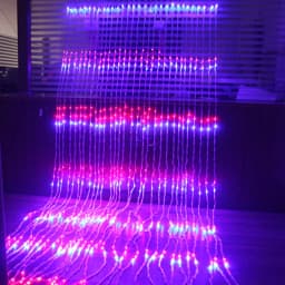 Waterproof Waterfall Meteor Shower LED Fairy Curtain String Lights Christmas Garland Icicle Lamp for Xmas Party Wedding Decor