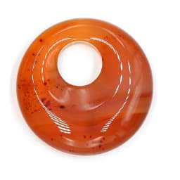 2Pcs Natural Stone Pendants Round Lapis lazuli BIg Hole India Agates Charms for Jewelry Necklace Earring Accessories 18mm