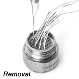 JRready M81969-14-01 Solid Barrel Installing Removal Tool Plastic Hand Tool Accessories For Electrical Wire Terminal Connectors
