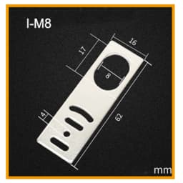 Cloweit Approach Sensor Metal Bracket Install Proximity/Photoelectric Switches Standard Full Series E3Z E3JK TL/PS M8/12/18/30