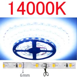 Waterproof 12V LED Strip Light 60 LED/m Warm White Flexible LED Strip Light 1m 2m 3m 4m 5m Replacement for 5050 RGB Black PCB