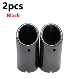 Car Styling Stainless Steel Exhaust Muffler Tip Pipe Auto Accessories For VW Volkswagen Jetta MK6 1.4T Golf 6 Golf 7 MK7 1.4T