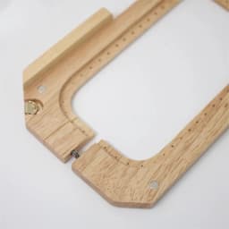 25cmX7.5 cm 1 Set Nature Light Coffee Special Color Holes Sewing Wood Obag Purse Handles Handbag Accessories Wooden Purse Frames