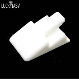 Wholesale 20pcs/lot Black White Clear Plastic Ring Clip Ring Display Stand Acrylic Ring Holder Jewelry Display For Free Shipment