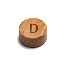 20Pcs/lot 10 15mm Mixed Letter Beech Wood Beads Round Flat Alphabet Loose Spacer Beads For Jewelry Making Handmade Diy Bracelet
