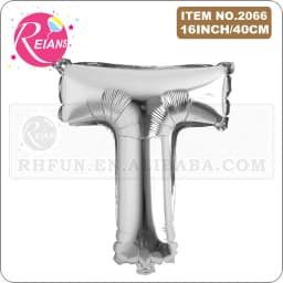16 Inch Silver Alphabet Number Letters Balloons Birthday Party Decorations Kids Foil Balloon New Year Party Wedding Decoration
