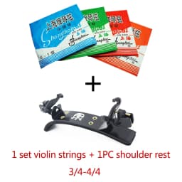 TONGLING Professional Violin Accessories Violin Shoulder Pad Adjustable1/8 1/4 1/2 3/4 4/4 Soft Violin Shoulder Rest