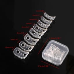 8 Sizes Silicone Invisible Clear Ring Size Adjuster Resizer Loose Rings Reducer Ring Sizer Fit Any Rings Jewelry Tools