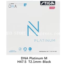 STIGA DNA Platinum M DNA Platinum H/S/XH Table Tennis Rubber Pips-in Limited Release Original STIGA DNA Ping Pong Sponge
