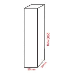 Acrylic Plexiglass Square Stamping Transparent Block Cosmetics Display Stand Photography Props Dolls Perfume Ring Jewelry Holder