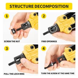 Hand Rivet Nut Gun Insert threaded Mandrels Manual Riveters Nut Gun for Riveting Rivnut Tool M3 M4 M5 M6 M8 M10 M12 Nuts Toolbox