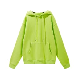 ZODF New Winter Men Basic Thick Fleece 345gsm Hoodies Casual Loose Hip Hop Unisex Hooded Sweatshirt Pullovers Tracksuits HY0010