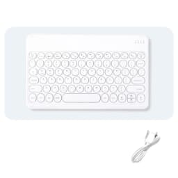 Wireless Keyboard and Mouse Combos Set Round Bluetooth Hebrew Spanish French Korean For iOS iPad Android Windows Phone Tablet