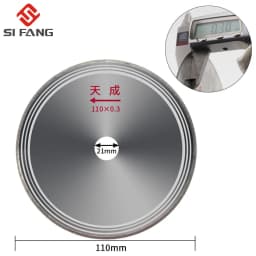 110/150/180/200MM Ultra-thin Diamond Saw Blade Super Thin Cutting Disc Jewelry for Glass Stone Agate Jade 20/25mm Bore 1Pc