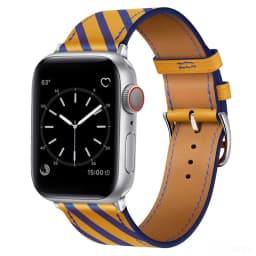 Leather strap For Apple watch band 44mm 45mm 49mm 41mm 40mm Accessorie wristband correa bracelet iWatch series 9 7 8 SE ultra 2