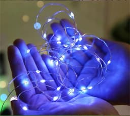 3 Modes Waterproof LED Mirco Wire String Fairy Lights Battery Power гирлянда Warm White Garland For christmas Party Decoration