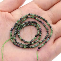 100% Natural Stone Beads Small Faceted Beads for Women Jewelry Making DIY Necklace Bracelet Accessories 2-3mm 15inch