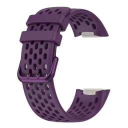 Breathable Rubber Strap For Fitbit Charge 5 Correa Sport Replacement Silicone Wristband For Fitbit Charge6 Watch Bracelet