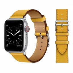 Leather strap For Apple watch band 44mm 45mm 49mm 41mm 40mm Accessorie wristband correa bracelet iWatch series 9 7 8 SE ultra 2