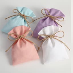 50Pcs Drawstring Cotton Burlap Bag Jute Gift Bags Multi Size Jewelry Packaging Wedding Bags Small Candy Bag Can Custom Logo