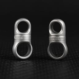 Real Titanium Keyring Spin Rotation For Key Ring Holder Stainless Steel Copper EDC Car Keychain Accessories Buckle Male Gift