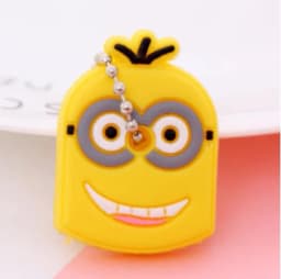 New Product Cartoon Silicone Protective Keychain Case Cover for Key Control Dust Cartoon Keyrings Holder Organizer Home Supplies