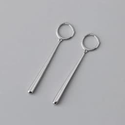S925 Sterling Silver Geometric Water Droplets Huggie Drop Earrings for Women Simple Long Tassel Hoop Earrings Fashion Jewelry