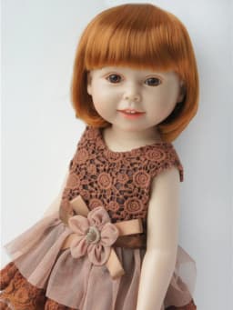 BOBO Doll wigs JD256 11-12 inch 28-30 CM Short BOBO Cut Synthetic mohair Resin doll wig
